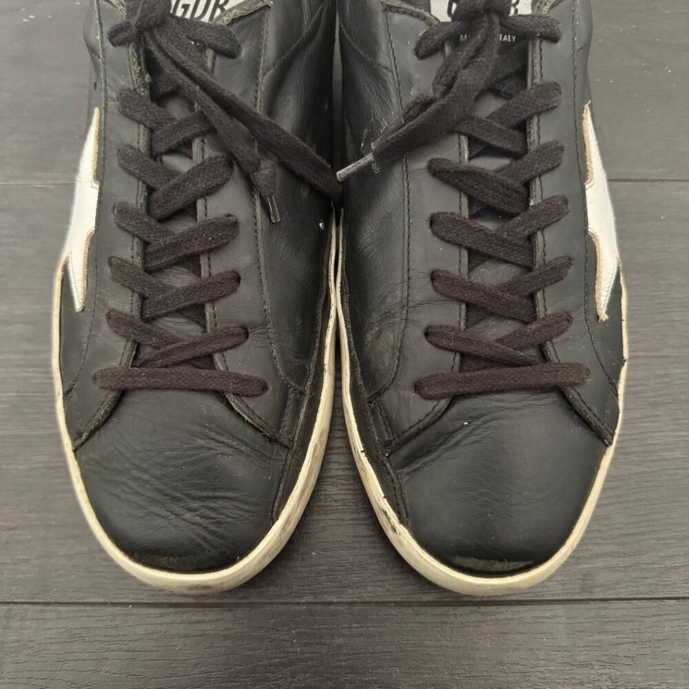 Golden Goose Black and White Athletic Shoes EUR 42 - Picture 4 of 14